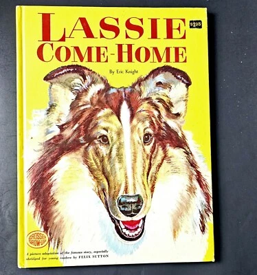 VTF Lassie Come Home Book 1976 Edition Hardcover VGC!  - Image 1 of 4