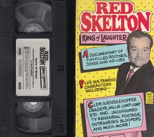 Red Skelton - King of Laughter (VHS, 2001) FREE SHIPPING! - Foto 1 di 1