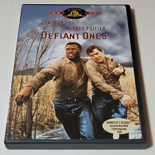 The Defiant Ones (DVD, 1958) Sidney Poitier Tony Curtis Free 1-Day Shipping