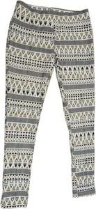 Epic Threads Girl Geo-Print Pintuck Ponte Pants Small 49-54" 52-63lbs - Picture 1 of 3