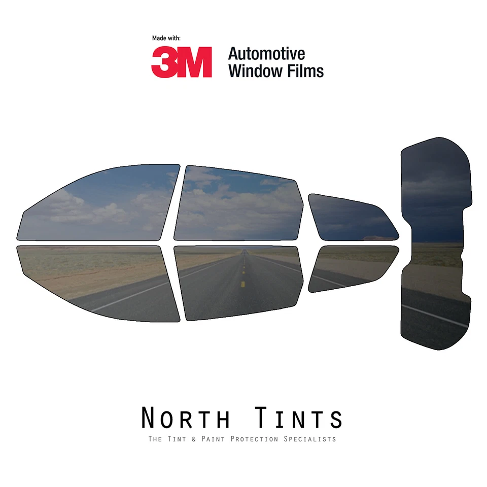 3M COLOR STABLE PreCut Window Tint Glass Film for Toyota Matrix 2003-2008 - Image 1 of 4