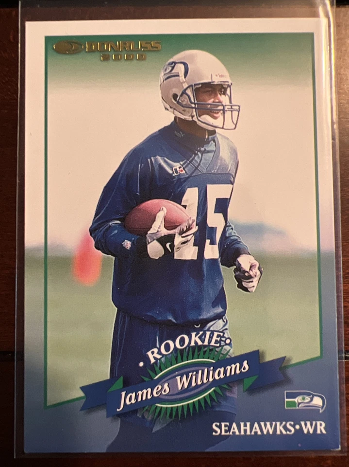 2000 Donruss #228 James Williams RC Seattle Seahawks  /1325 - Image 1 of 2