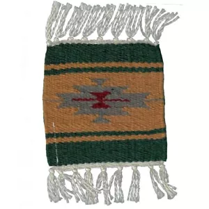 Maya Wool Southwest Design Coaster - 6" x 6" - FREE SHIPPING - Picture 1 of 1