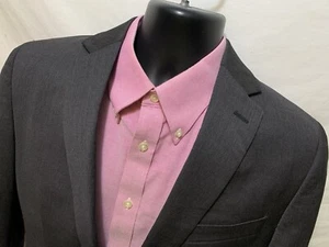 Blazer Banana Republic Lanificio F. LLI Cerruti ajuste a medida para hombre 38R gris lana - Imagen 1 de 6