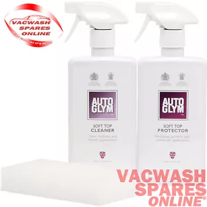 AUTOGLYM CONVERTIBLE SOFT TOP CLEANER AND PROTECTOR KIT FABRIC - MOHAIR - CANVAS - Picture 1 of 4