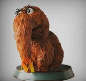 Mr. Snuffleupagus Figur Sesamstraße 12K Resin 3D gedruckt Sammelfigur - Bild 1 von 5