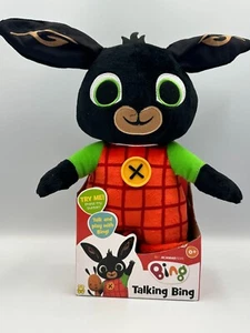 Bing - Talking Bing Bunny Talking Interactive Toy 12” NEW - Picture 1 of 3
