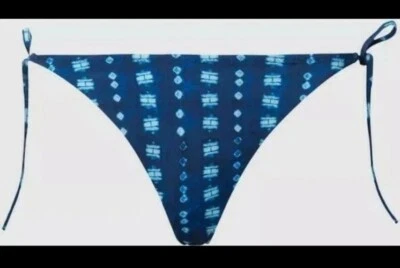 TOMMY HILFIGER JEANS LADIES STRING TIE SIDE BIKINI BOTTOMS SIZE L NEW  - Image 1 of 4