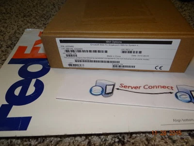 42D0485 IBM 8GBPS PCI-E SINGLE PORT 42D0491 FIBRE CHANEL HBA CARD 42D0487  - Image 1 of 2