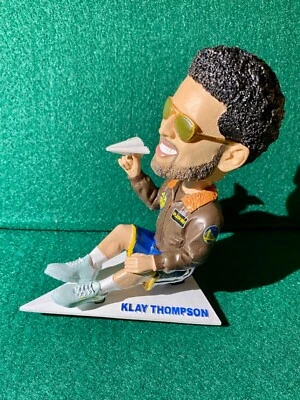 Avión de papel Klay Thompson Bobblehead SGA 10/20 Golden State Warriors Foto 1 de 4