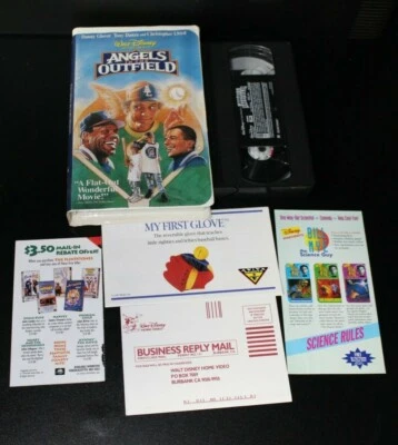 Angels In The Outfield VHS Cassette Video Tape Walt Disney Clamshell - Image 1 of 2