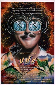 Weird Al Yankovic UHF 11x17 Photo Poster JSA Certified Autograph - Picture 1 of 3