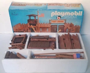 Playmobil System Set 3420 Fort Union 1974 avec Boîte - Imagen 1 de 16