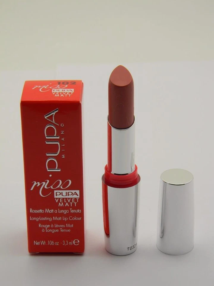 Batom Miss PUPA Long-Lasting Velvet Matt Lipcolour 102 Rock Nude 3,3ml - Imagem 1 de 1