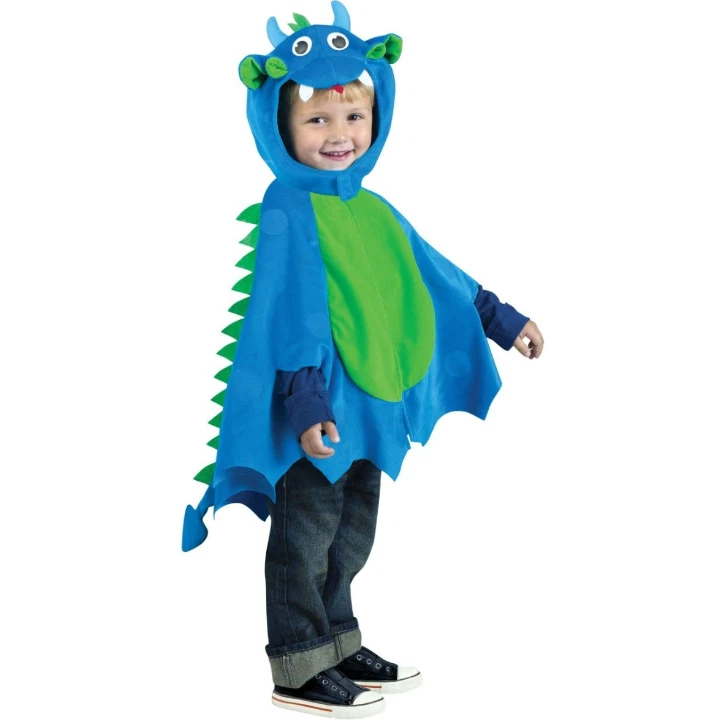 Fuzzy Dragon Child Cape - Image 1 of 1