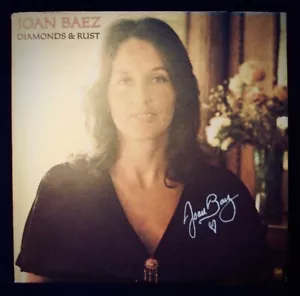 JOAN BAEZ ~ Album firmato DIAMANTI E RUGGINE ~ cantautore folk ~ Judas Priest ~ Dylan - Foto 1 di 5