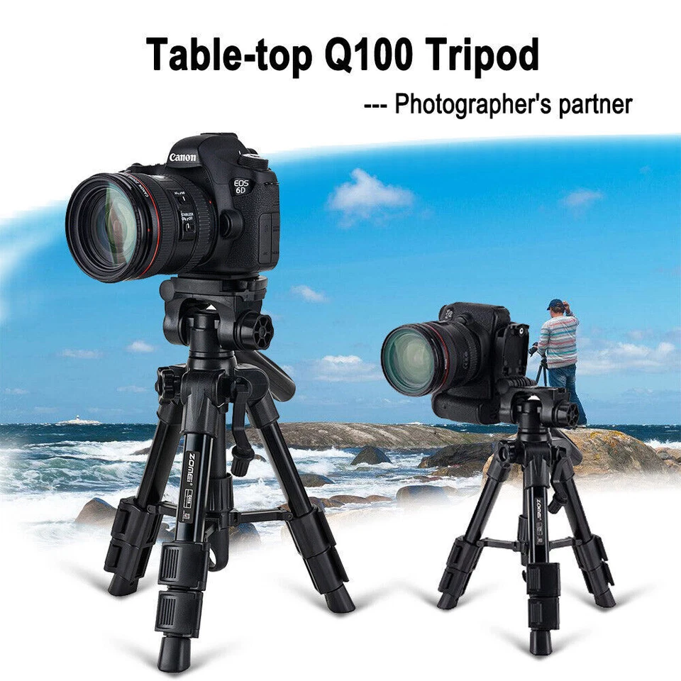 ZOMEI Table Pro Portable Mini Tripod Flexible Stand Holder For DSLR Camera Phone - Image 1 of 4
