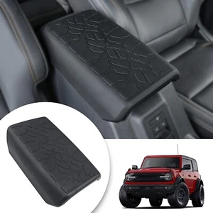 Center Console Armrest Cover Prevent Pets Scratches Pad For Ford Bronco 2021-23 - Picture 1 of 7