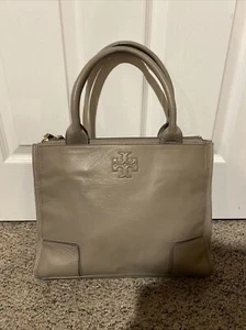 TORY BURCH Leather Tote Purse w/ 5 Separate Compartments! - Picture 1 of 13
