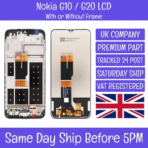 Nokia G10/G20 LCD Replacement Screen Display Touch Digitizer Assembly - Picture 1 of 1