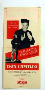 cm.33x70-DON CAMILLO-FERNANDEL-GINO CERVI-DUVIVIER-COMMEDIA-N69-29 - Imagen 1 de 1