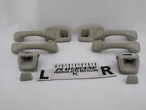 Volvo V70 XC70 Set Of 6 Interior Grab Handles Gray Fits 2001-2007 01 02 03 04 05 - Picture 1 of 12