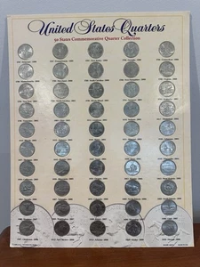 50 U.S. States Commemorative Quarters 1999-2008 Complete Set - All Philadelphia - Picture 1 of 7