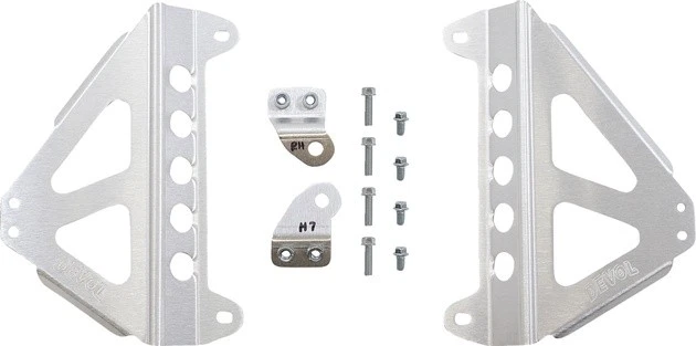 Radiador Devol Race Braces #0122-5502 para Yamaha YZ250F/YZ450F/YZ250FX/YZ450FX Foto 1 de 1
