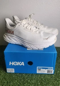 Hoka One One Arahi 7 Sneakers Womens Size 10B White Trainers Running Shoes - Picture 1 of 8