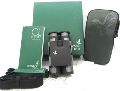 Swarovski CL Pocket 10x25 Green Binoculars W/ WN Wild Nature -Brand New in Box! - Image 1 of 4