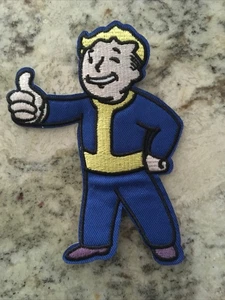 FallOut, Vault Boy "Pip-Boy" Standing Embroidered Patch -new - Picture 1 of 4