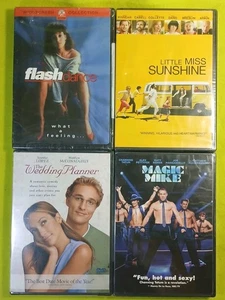 4 DVD Movie Bundle: Flashdance/Little Miss Sunshine/Wedding Planner/Magic Mike - Picture 1 of 18
