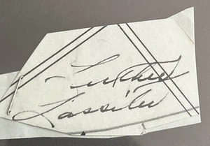 Luther Wimpy Lassiter autographe signé coupe signature billard légende - Photo 1/2