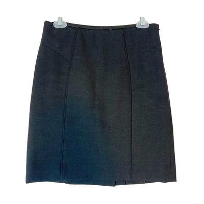 Falda lápiz Etcetera para mujer 4 gris con cremallera abertura por encima de la rodilla forrada clásica Foto 1 de 4