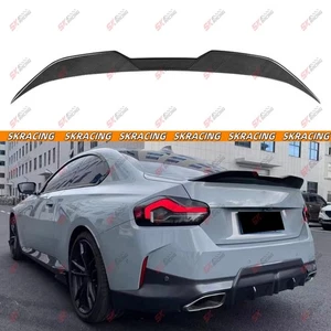 Alerón trasero seco de carbono/carbono forjado apto para BMW Serie 4 G42 Coupé 22-24 - Imagen 1 de 34