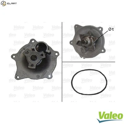 BOMBA DE AGUA REFRIGERACIÓN MOTOR 506454 PARA CARAVANA CHRYSLER TOWN/&/COUNTRY/III 2,5 L Foto 1 de 4