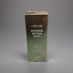 +1HeroLabs Extreme Retinol Serum 1oz Anti-Wrinkle Resurfacing Skincare - Picture 1 of 6