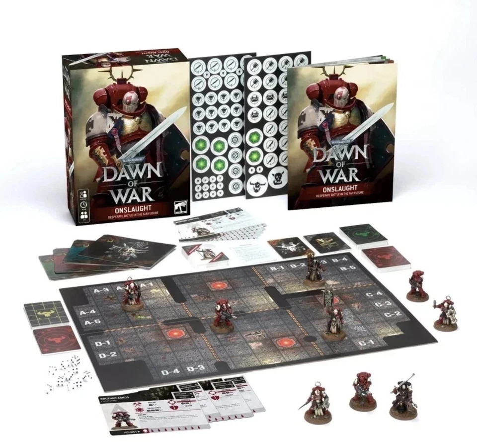 Dawn of War: Onslaught настольная игра - новый запечатанный игры мастерской - Изображение 1 из 1
