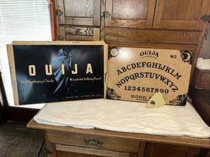 Vintage 1930's/1940's William Fuld Ouija Board Game Orig. Box Planchette - Picture 1 of 10