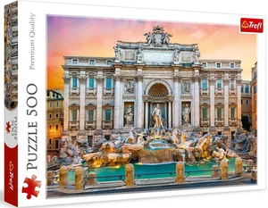 NEW Trefl Jigsaw Puzzle 500 Pieces Premium Quality Fontanna di Trevi, Rome - Picture 1 of 2