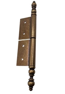 Door Hinge Steeple Ball Tip Steel 6” Vintage READ - Picture 1 of 6