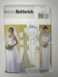WOMENS UNCUT BUTTERICK B4131 SEWING PATTERN DRESS TOP SKIRT WEDDING SIZE 6 8 10 - Picture 1 of 2