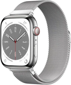 Apple Milanese Loop for Apple Watch 42mm Band - Silver - Zdjęcie 1 z 1