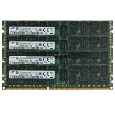 DDR3L Ram 8 GB PC3L-12800R 1600MHz ECC Registered Server RDIMM Memory 1.35V lot - Image 1 of 4
