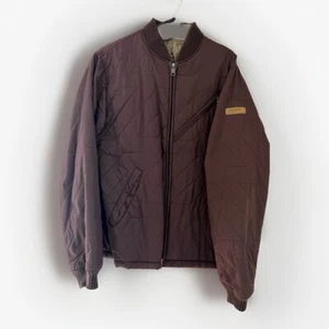 Vintage Volcom Quilted Bomber Jacket Skater Style Men’s M - Picture 1 of 9
