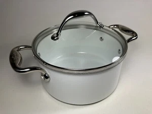 Lagostina Accademia Bianca Stainless Steel Cooking Stew Pot Discontinued - Picture 1 of 14