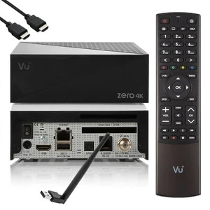 ►VU Zero 4K SE Ultra HD HDR Sat PVR Ricevitore, Smart HbbTV + 1TB HDD & 150 WiFi - Foto 1 di 14