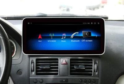 Android 13 Multimedia Touch Screen for Benz C Class W204 2007-2010 GPS Carplay - Image 1 of 4