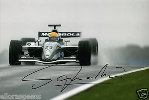 Formula One F1 Driver Pierluigi Martini Hand Signed Photo 12x8" AG - Picture 1 of 1