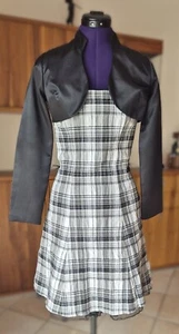 Cocktailkleid+Bolero, Firmung/Konfirmation/Hochzeit/Geburtstag, Gr. 158, wie neu - Bild 1 von 8
